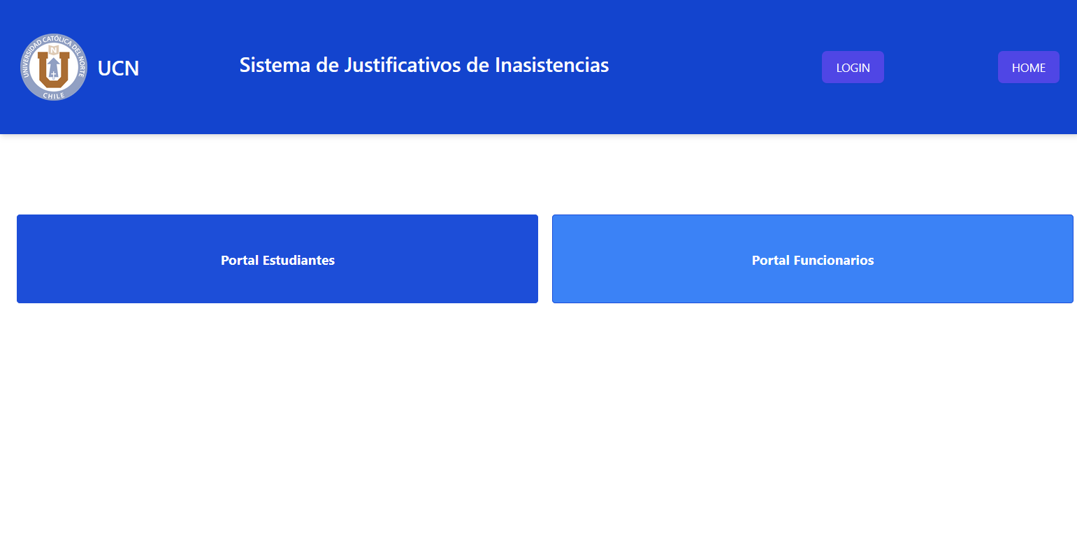 Sistema Justificación de Inasistencias